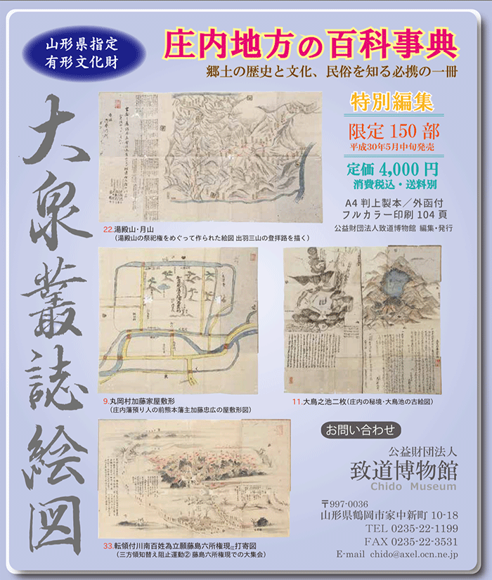 大泉叢誌絵図チラシ